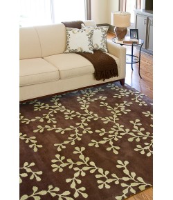 Surya Artist Studio ART192 Dark Brown Light Olive Area Rug 9 ft. X 13 ft. Rectangle