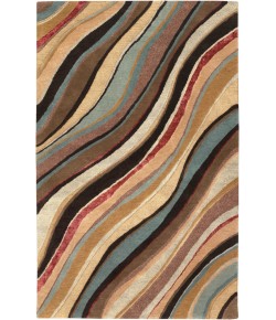 Surya Artist Studio ART229 Camel Rust Area Rug 5 ft. X 8 ft. Rectangle