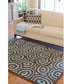 Surya Artist Studio ART81 Dark Brown Olive Area Rug 9 ft. X 13 ft. Rectangle