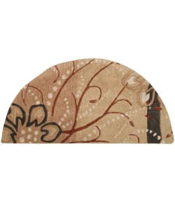 Livabliss Athena ATH5006 Camel Khaki Area Rug 2 ft. X 4 ft. Hearth