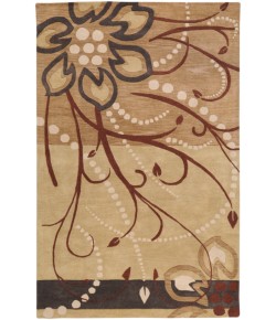 Livabliss Athena ATH5006 Camel Khaki Area Rug 2 ft. X 4 ft. Hearth