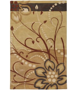 Surya Athena ATH5006 Camel Khaki Area Rug 2 ft. 6 in. X 8 ft. Runner