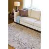 Livabliss Athena ATH5008 Taupe Dark Brown Area Rug 8 ft. X 10 ft. Oval