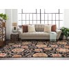 Livabliss Athena ATH5017 Black Garnet Area Rug 2 ft. 6 in. X 8 ft. Runner
