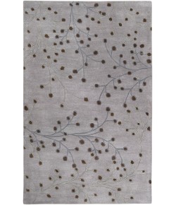 Livabliss Athena ATH5055 Medium Gray Dark Brown Area Rug 2 ft. 6 in. X 8 ft. Runner