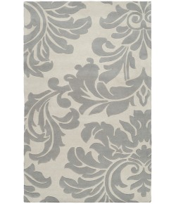 Surya Athena ATH5073 Medium Gray Cream Area Rug 9 ft. 9 in. Round