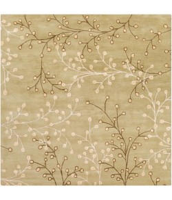 Surya Athena Olive ATH-5113 6 ft. X 6 ft. Round Rug