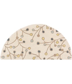 Livabliss Athena ATH5116 Khaki Lime Area Rug 2 ft. X 4 ft. Hearth