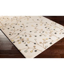 Surya Athena ATH5116 Khaki Lime Area Rug 6 ft. Square