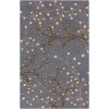 Livabliss Athena ATH5125 Navy Dark Brown Area Rug 2 ft. X 4 ft. Hearth