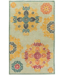 Surya Athena ATH5137 Light Sage Medium Green Area Rug 9 ft. X 12 ft. Rectangle