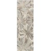 Livabliss Athena ATH5150 Taupe Charcoal Area Rug 4 ft. Round