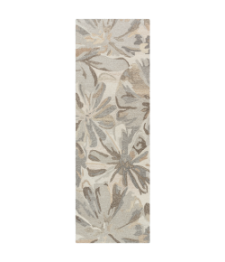 Livabliss Athena ATH5150 Taupe Charcoal Area Rug 3 ft. X 12 ft. Runner