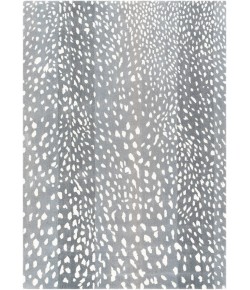 Livabliss Athena ATH5163 Medium Gray Light Gray Area Rug 6 ft. Round Round