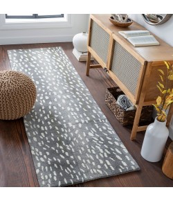 Livabliss Athena ATH5163 Medium Gray Light Gray Area Rug 3 ft. X 12 ft. Runner