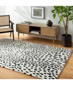 Livabliss Athena ATH5171 Light Grey Black Area Rug 5 ft. X 8 ft. Rectangle