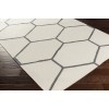 Surya Atrium ATM3009 Ivory Charcoal Area Rug 2 ft. X 3 ft. Rectangle