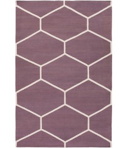 Surya Atrium ATM3010 Eggplant Ivory Area Rug 4 ft. X 6 ft. Rectangle