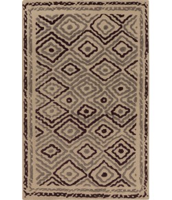 Surya Atlas ATS1011 Bright Purple Khaki Area Rug 5 ft. X 8 ft. Rectangle