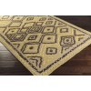 Surya Atlas ATS1012 Wheat Dark Brown Area Rug 2 ft. X 3 ft. Rectangle