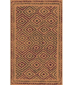 Surya Atlas ATS1014 Camel Bright Purple Area Rug 2 ft. X 3 ft. Rectangle