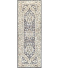 Livabliss Avant Garde AVT2300 Medium Gray Charcoal Area Rug 2 ft. 7 in. X 7 ft. 3 in. Runner