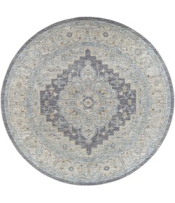 Livabliss Avant Garde AVT2300 Medium Gray Charcoal Area Rug 7 ft. 10 in. Round
