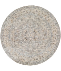 Surya Avant Garde AVT2301 Light Gray Medium Gray Area Rug 5 ft. 3 in. Round