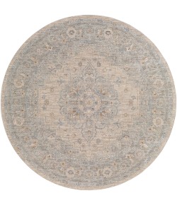 Livabliss Avant Garde AVT2302 Light Gray Medium Gray Area Rug 6 ft. 7 in. Round