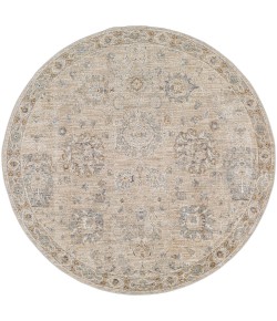 Livabliss Avant Garde AVT2307 Light Gray Medium Gray Area Rug 7 ft. 10 in. Round