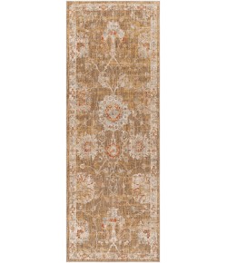 Surya Avant Garde AVT2320 Burnt Orange Denim Area Rug 2 ft. 7 in. X 7 ft. 3 in. Runner