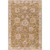 Livabliss Avant Garde AVT2320 Burnt Orange Denim Area Rug 6 ft. 7 in. Round