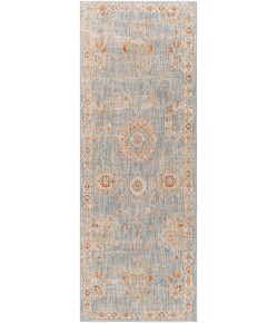 Livabliss Avant Garde AVT2322 Denim Pale Blue Area Rug 2 ft. 7 in. X 7 ft. 3 in. Runner