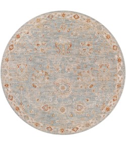 Livabliss Avant Garde AVT2322 Denim Pale Blue Area Rug 5 ft. 3 in. Round