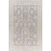 Livabliss Avant Garde AVT2341 Deep Teal Medium Gray Area Rug 6 ft. 7 in. Round Round