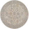 Livabliss Avant Garde AVT2342 Medium Gray Charcoal Area Rug 6 ft. 7 in. Round Round