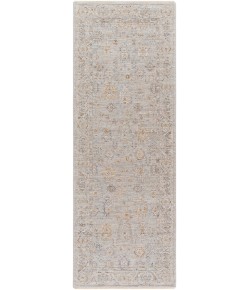 Livabliss Avant Garde AVT2343 Medium Gray Deep Teal Area Rug 2 ft. 7 in. X 10 ft. Runner