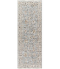 Livabliss Avant Garde AVT2344 Medium Gray Deep Teal Area Rug 2 ft. 7 in. X 10 ft. Runner
