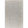 Livabliss Avant Garde AVT2344 Medium Gray Deep Teal Area Rug 6 ft. 7 in. X 9 ft. 6 in. Rectangle