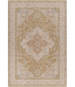 Livabliss Avant Garde AVT2363 Medium Gray Light Olive Area Rug 6 ft. 7 in. Round Round