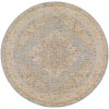 Livabliss Avant Garde AVT2365 Medium Gray Taupe Area Rug 6 ft. 7 in. Round Round