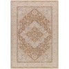 Livabliss Avant Garde AVT2366 Medium Gray Dark Brown Area Rug 6 ft. 7 in. Round Round