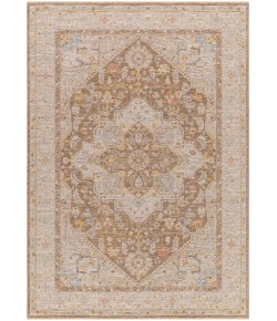 Livabliss Avant Garde AVT2366 Medium Gray Dark Brown Area Rug 7 ft. 10 in. Round Round