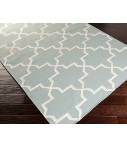 Surya York AWHD1026 Light Blue Ivory Area Rug 3 ft. X 5 ft. Rectangle