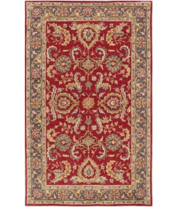 Livabliss Middleton AWHY2062 Bright Red Charcoal Area Rug 3 ft. X 5 ft. Rectangle
