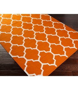 Surya Vogue AWLT3011 Bright Orange Cream Area Rug 3 ft. X 5 ft. Rectangle