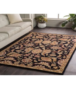 Surya Middleton AWMD2078 Black Camel Area Rug 2 ft. X 3 ft. Rectangle