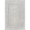 Surya Azalea AZA2323 Multi Area Rug 6 ft. X 9 ft. Oval