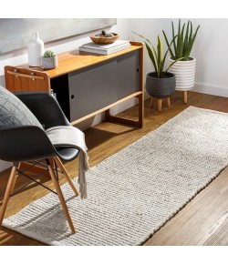 Surya Azalea AZA2326 Light Beige Black Area Rug 2 ft. 6 in. X 8 ft. Runner