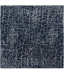 Surya Banshee BAN3306 Navy Denim Area Rug 10 ft. Square